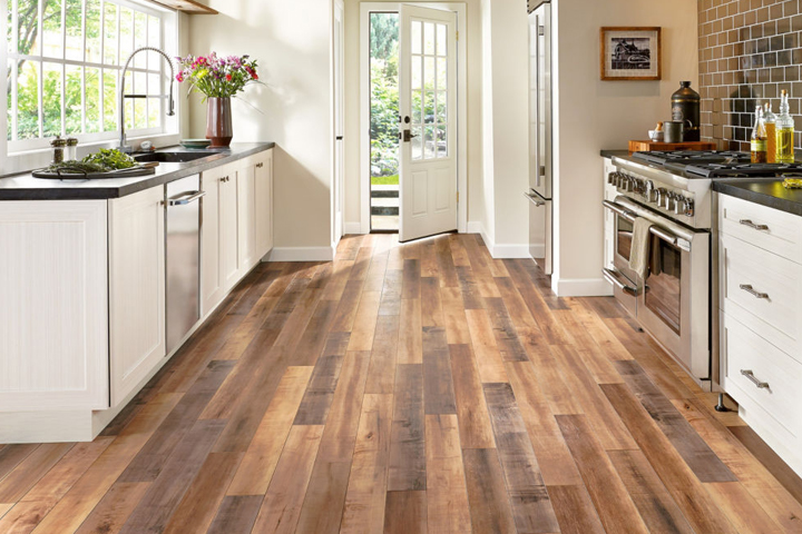 Laminate Flooring Give A Realistic, Scratch Resistant Laminate Wood Flooring