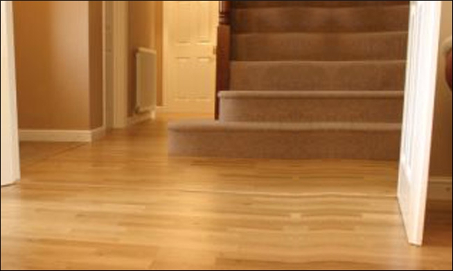 Laminate Flooring Give A Realistic Impression Of Real Hardwood