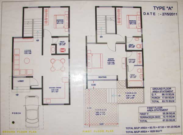 bungalow round floor plan - Colourful Bedroom Decorating Ideas