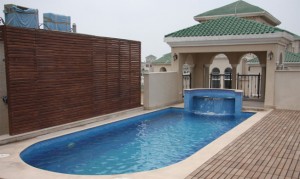 Holiday home swimming pool