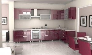 View of a modern kitchen View of a modern kitchen