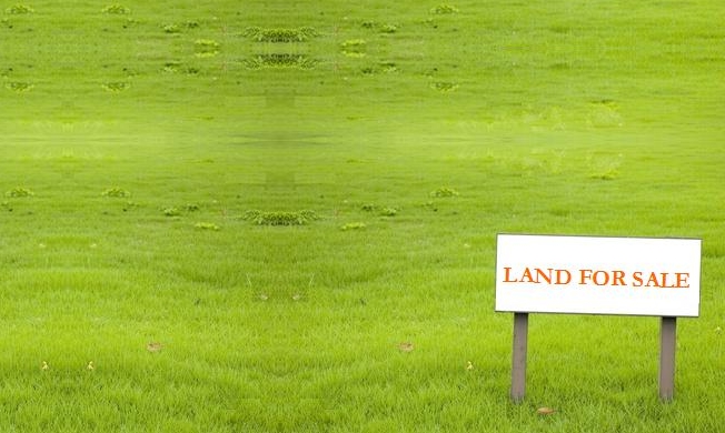 Land for sale sign