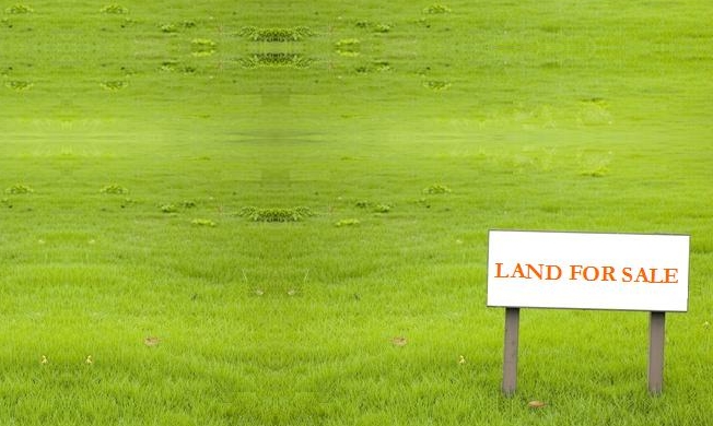 Land for sale sign