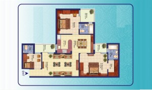 Blue print of a house Blue print of a house