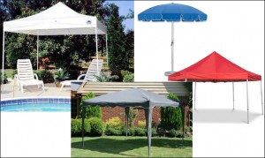 Portable shades for gardens Portable shades for gardens