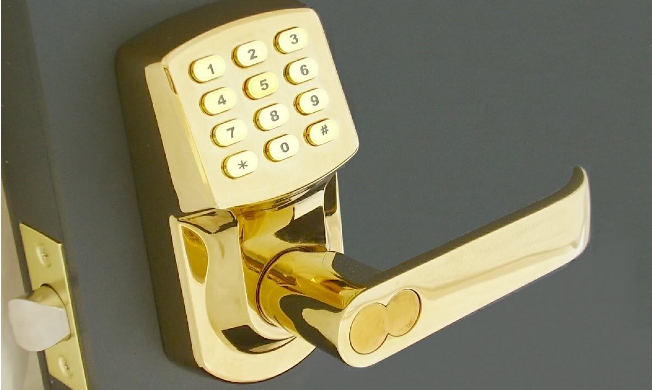 Keyless door lock