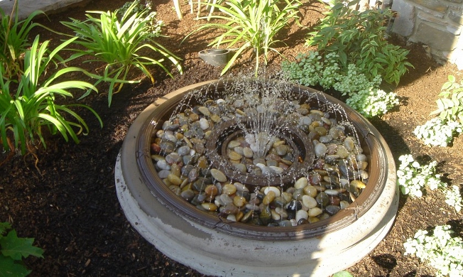 Garden fountains