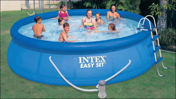Intex easy-set air ring pool Intex easy-set air ring pool