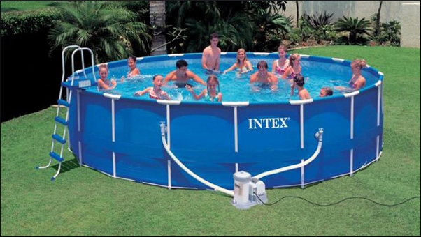 Intex metal frame pool Intex metal frame pool