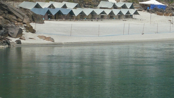 Rishikesh beach camps