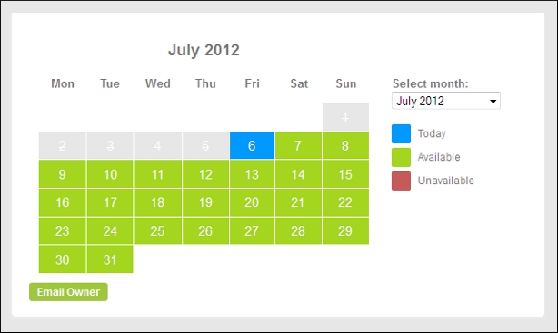 Tripvillas.com availability calendar Tripvillas.com availability calendar
