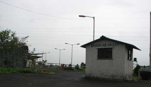 Entrance to Bhaskar Valley Entrance to Bhaskar Valley