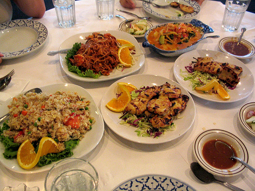 Delicious Thai dinner Delicious Thai dinner