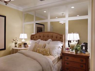 Making small bedrooms appear larger