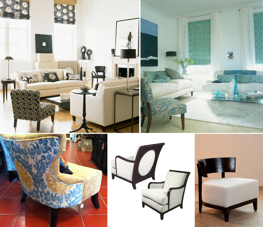 Contemporary room treatments