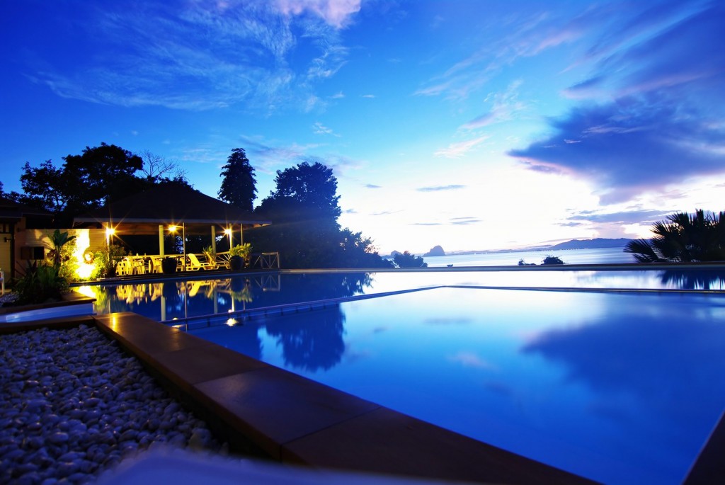 A beachfront resort in one of Trang's beautiful beaches