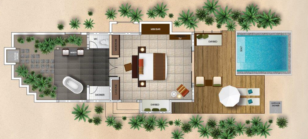 Floor Plan For Your Holiday Home