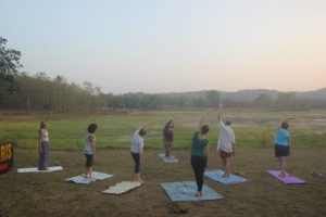 Yoga at Sunset