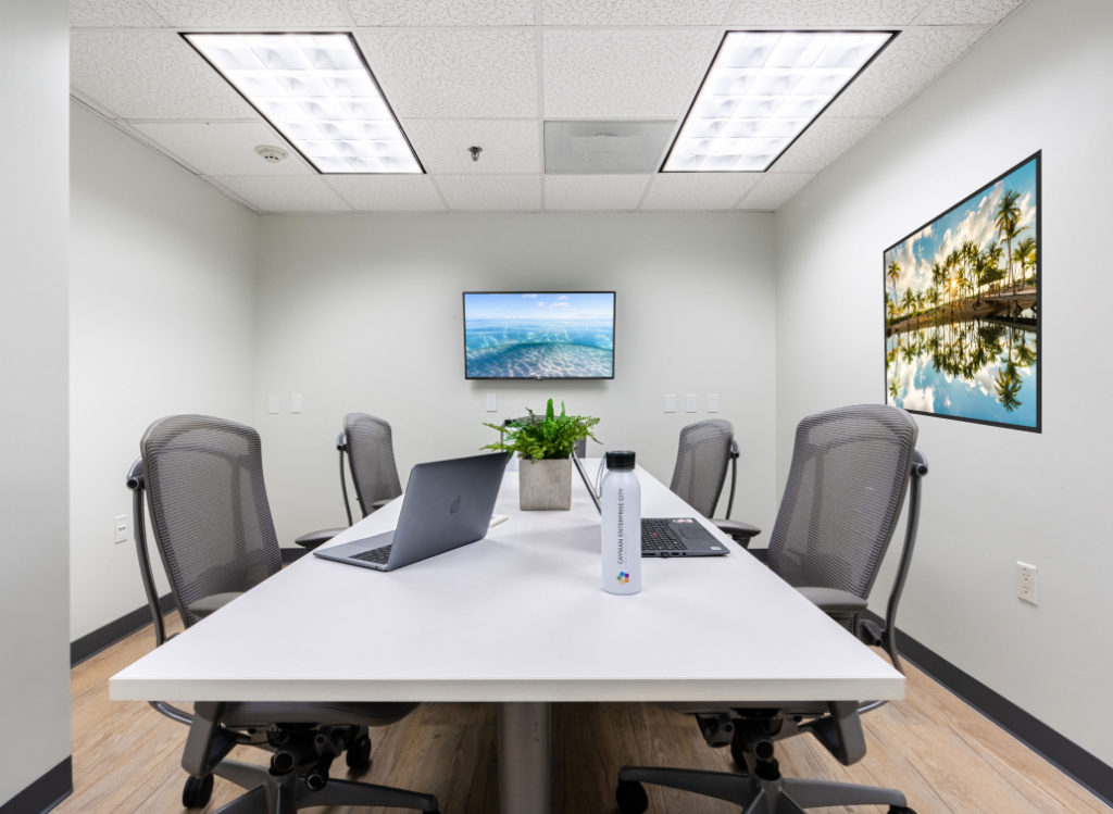 Cayman Enterprise City conference room